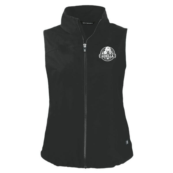 LADIES - Cutter & Buck Charter Eco Full-Zip Vest Thumbnail