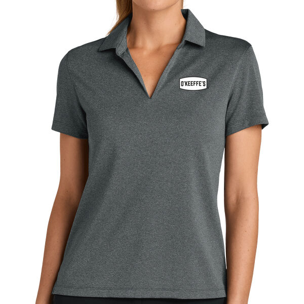 O'KEEFFE'S - LADIES - Nike Dri-FIT Smooth Heather Polo Thumbnail