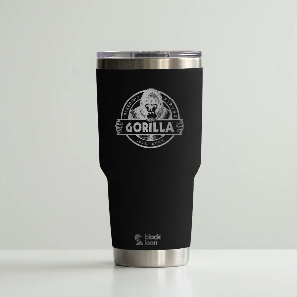 Gorilla Glue - Black Loon 900ml Tumbler (GG-TUMB-900) Thumbnail